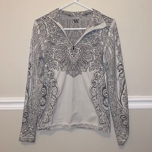 Athleta quarter zip long sleeve size small